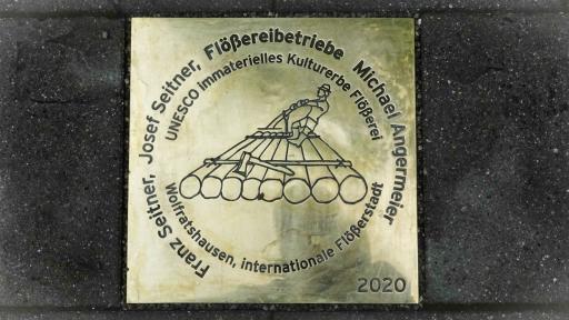 „Wolfratshauser Walk of Fame“: Ehrenplakette für die Flößerei 2020
